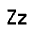 Letter Zz Icon from Carbon Set