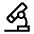 Microscope Icon from Carbon Set