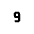 Number Small 9 Icon from Carbon Set