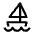 Sailboat Offshore Icon from Carbon Set