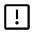 Warning Square Icon from Carbon Set