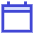 Blank Calendar Icon from Sharp Duo Set