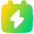 Calendar Bolt Deadline Icon from Plump Gradient Set