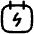 Calendar Bolt Deadline Icon from Flex Line Set