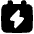 Calendar Bolt Deadline Icon from Plump Solid Set
