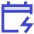 Calendar Bolt Deadline Icon from Sharp Duo Set