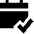 Calendar Check Icon from Sharp Solid Set