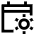 Calendar Date Day Early Icon from Sharp Line Set
