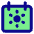 Calendar Date Day Early Icon from Core Pop Set