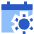 Calendar Date Day Early Icon from Sharp Flat Set
