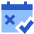 Calendar Date Free Cancelation Icon from Sharp Flat Set