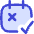 Calendar Date Free Cancelation Icon from Flex Duo Set
