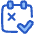 Calendar Date Free Cancelation Icon from Plump Duo Set