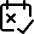 Calendar Date Free Cancelation Icon from Core Line Set
