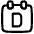 Calendar Day View Daily Icon from Plump Line Set