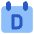 Calendar Day View Daily Icon from Core Flat Set
