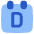 Calendar Day View Daily Icon from Plump Flat Set