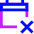 Calendar Disable Icon from Sharp Neon Set