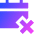 Calendar Disable Icon from Sharp Gradient Set