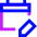 Calendar Edit Icon from Sharp Neon Set