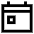 Calendar Event Icon from Sharp Line Set