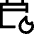 Calendar Fire Icon from Sharp Line Set