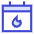 Calendar Fire icon - Free transparent PNG, SVG. No sign up needed.