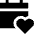 Calendar Heart Icon from Sharp Solid Set