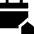 Calendar Home Icon from Sharp Solid Set