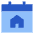 Calendar Home icon - Free transparent PNG, SVG. No sign up needed.