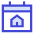 Calendar Home icon - Free transparent PNG, SVG. No sign up needed.