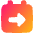 Calendar Jump To Date Icon from Plump Gradient Set