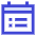 Calendar List Icon from Sharp Duo Set