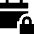 Calendar Lock Icon from Sharp Solid Set