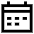 Calendar Mark Icon from Sharp Line Set