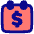 Calendar Money Due Payment Icon from Plump Pop Set