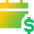 Calendar Money Due Payment Icon from Sharp Gradient Set