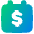 Calendar Money Due Payment Icon from Plump Gradient Set