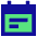 Calendar Note Icon from Sharp Pop Set