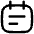 Calendar Note Icon from Flex Line Set