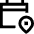 Calendar Pin Event Location Icon from Sharp Line Set