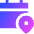Calendar Pin Event Location Icon from Sharp Gradient Set