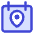 Calendar Pin Event Location Icon from Core Duo Set
