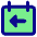 Calendar Previous Day Yesterday Icon from Core Pop Set