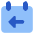 Calendar Previous Day Yesterday Icon from Core Flat Set