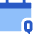 Calendar Quarter View Quarterly Icon from Sharp Flat Set
