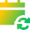 Calendar Refresh Icon from Sharp Gradient Set