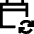 Calendar Refresh Icon from Sharp Line Set