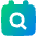 Calendar Search Icon from Plump Gradient Set