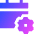 Calendar Setting Bolt Cog Icon from Sharp Gradient Set